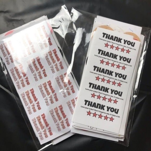 100 clear cellophane adhesive bags size 5x7 - Picture 3 of 3